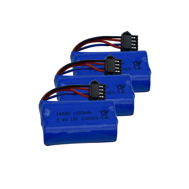 7.4V 1400mAh 14500 lithium-ion - Rc Helicopter Parts บทวิจารณ์และราคา