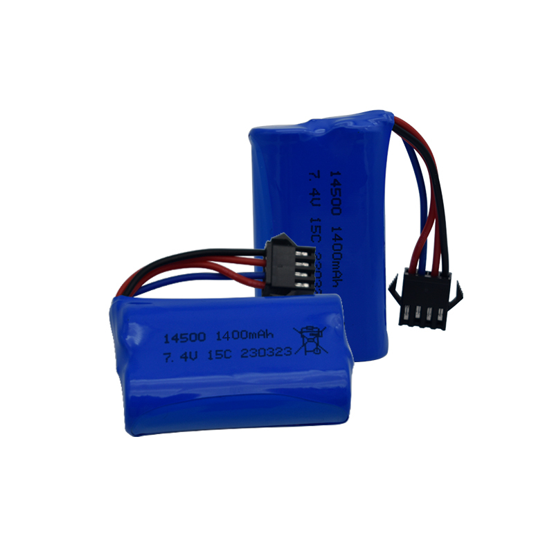 7.4V 1400mAh 14500 lithium-ion - Rc Helicopter Parts บทวิจารณ์และราคา