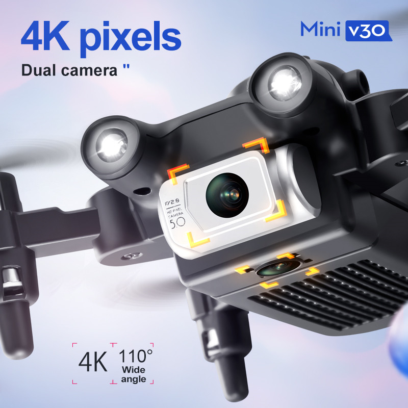 Mini V30 WiFi FPV Drone With 4 - Rc Helicopter Mini บทวิจารณ์และราคา