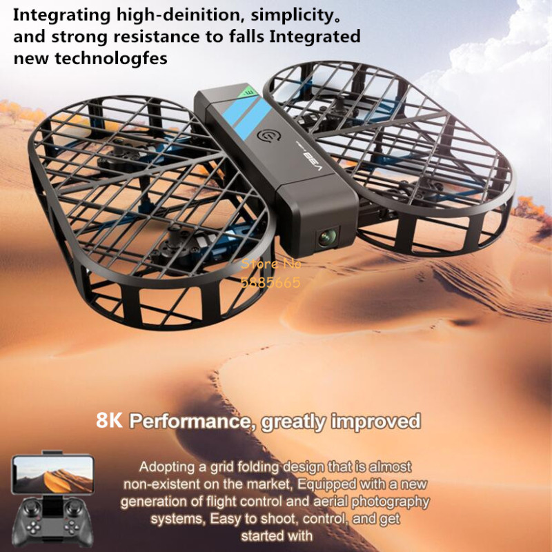 8K HD Camera 360° Protection O - Rc Helicopter Electric บทวิจารณ์และราคา