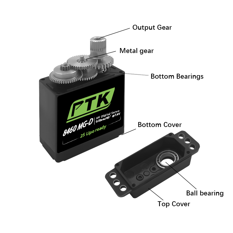 PTK 8460 MG-D9gDigital servo M - Rc Helicopter Motor บทวิจารณ์และราคา