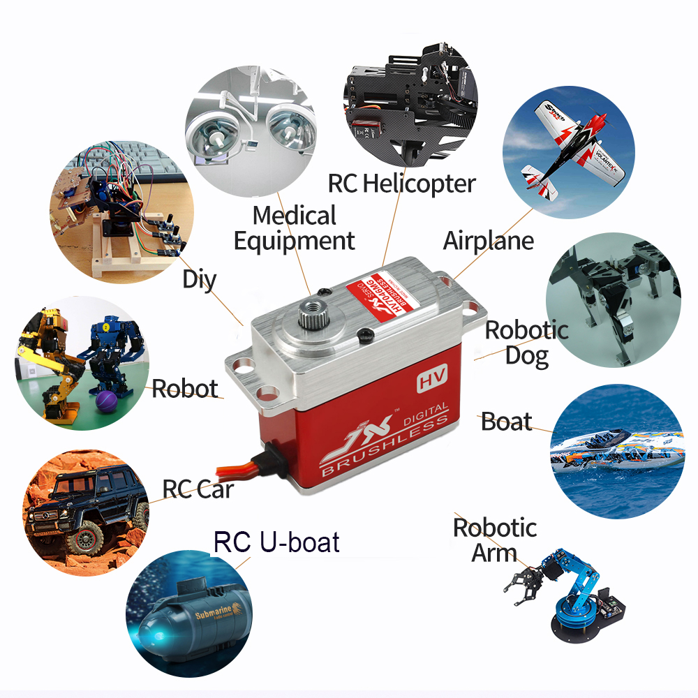 JX Servo BLS-HV7032/7046MG Bru - Rc Helicopter Large บทวิจารณ์และราคา