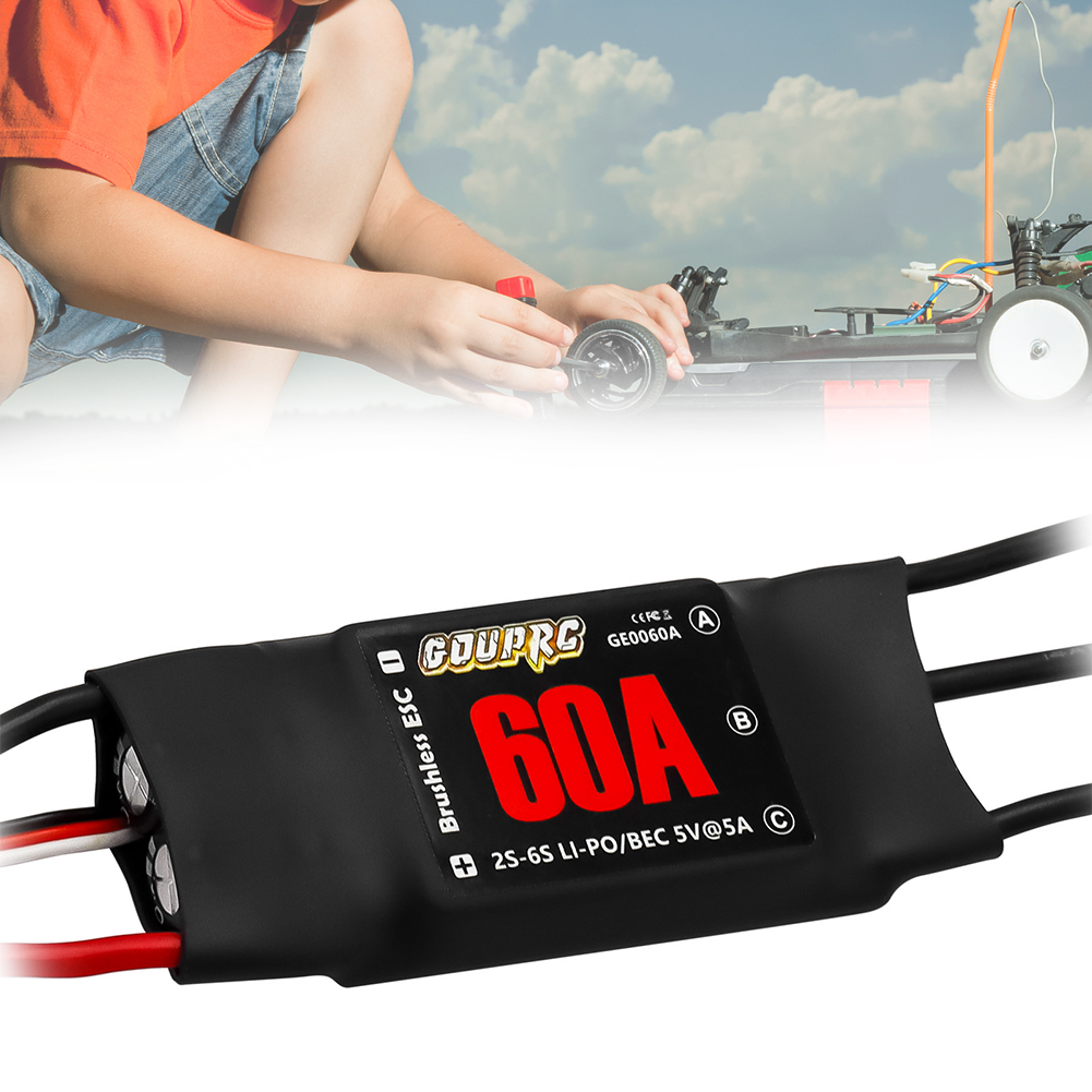 60A Brushless ESC 2-6S Electri - Rc Helicopter Electric บทวิจารณ์และราคา