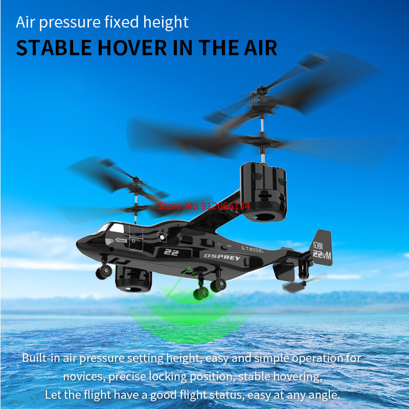 Profeesional 3D Transport Airc - Rc Helicopter Gyro บทวิจารณ์และราคา