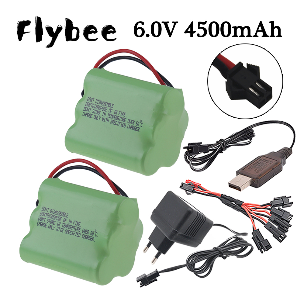 6v 4500mAh Ni-MH Battery SM Pl - Rc Helicopter Charger บทวิจารณ์และราคา