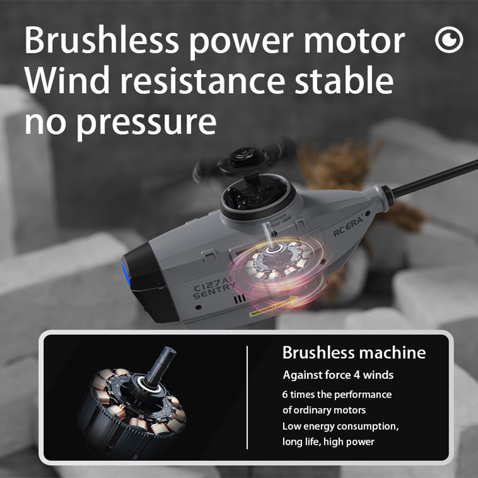 RC ERA C127 AI Mini Brushless  - Rc Helicopter Single Rotor บทวิจารณ์และราคา