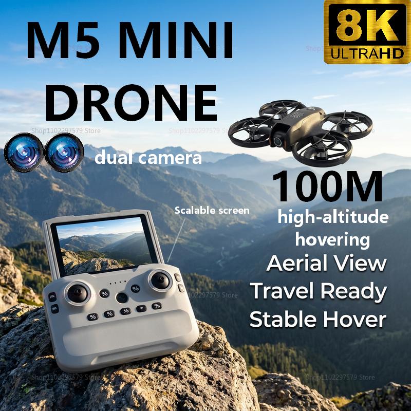 2026 New M5 Mini Drone 8K HD C - Rc Helicopter Gyro บทวิจารณ์และราคา