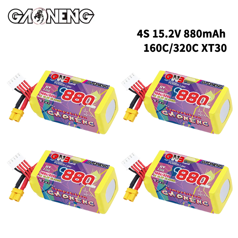 GNB 4S 880mAh 15.2V 160C/320C  - Rc Helicopter Parts บทวิจารณ์และราคา