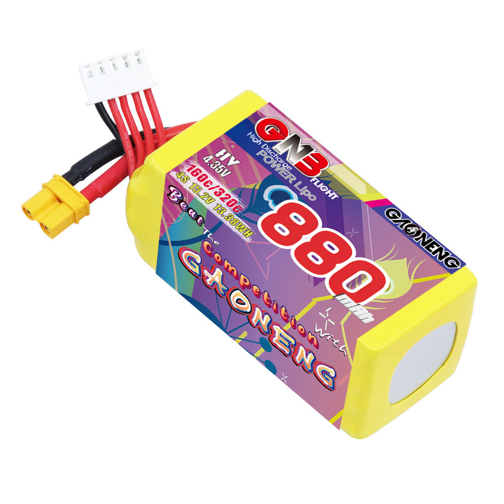GNB 4S 880mAh 15.2V 160C/320C  - Rc Helicopter Parts บทวิจารณ์และราคา