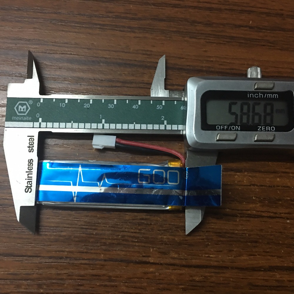 5PCS 3.7V 520mAh 30C Upgraded  - Rc Helicopter Coaxial บทวิจารณ์และราคา