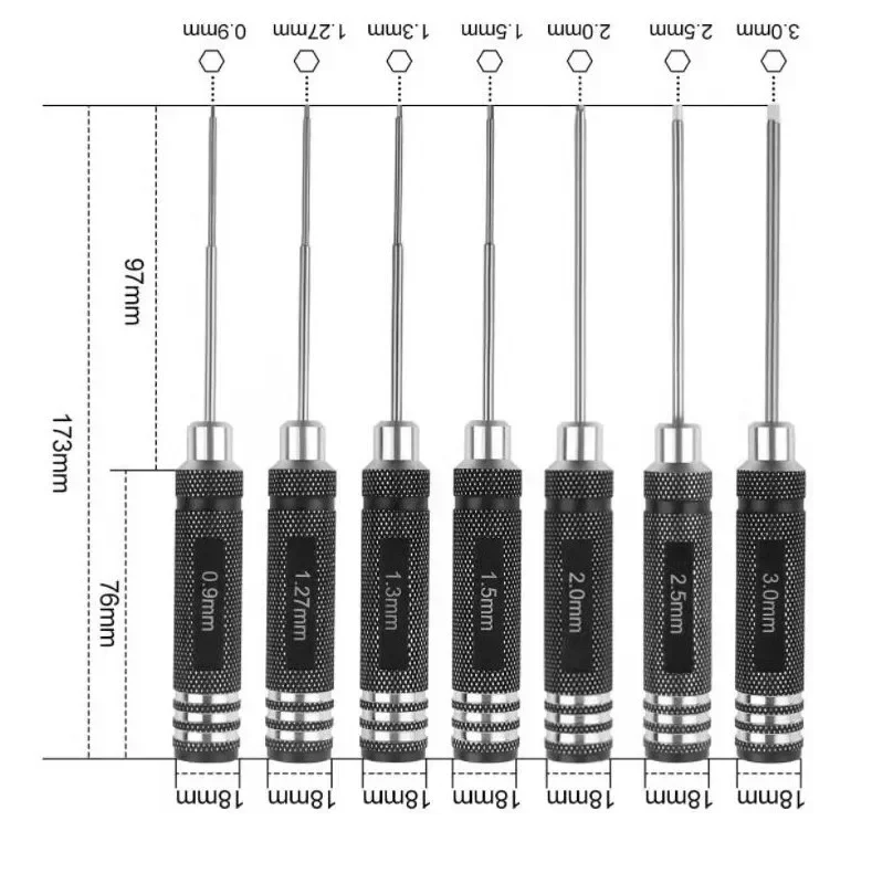 0.9/1.27/ 1.3/ 1.5/ 2.0/ 2.5/  - Rc Helicopter Tool Kit บทวิจารณ์และราคา