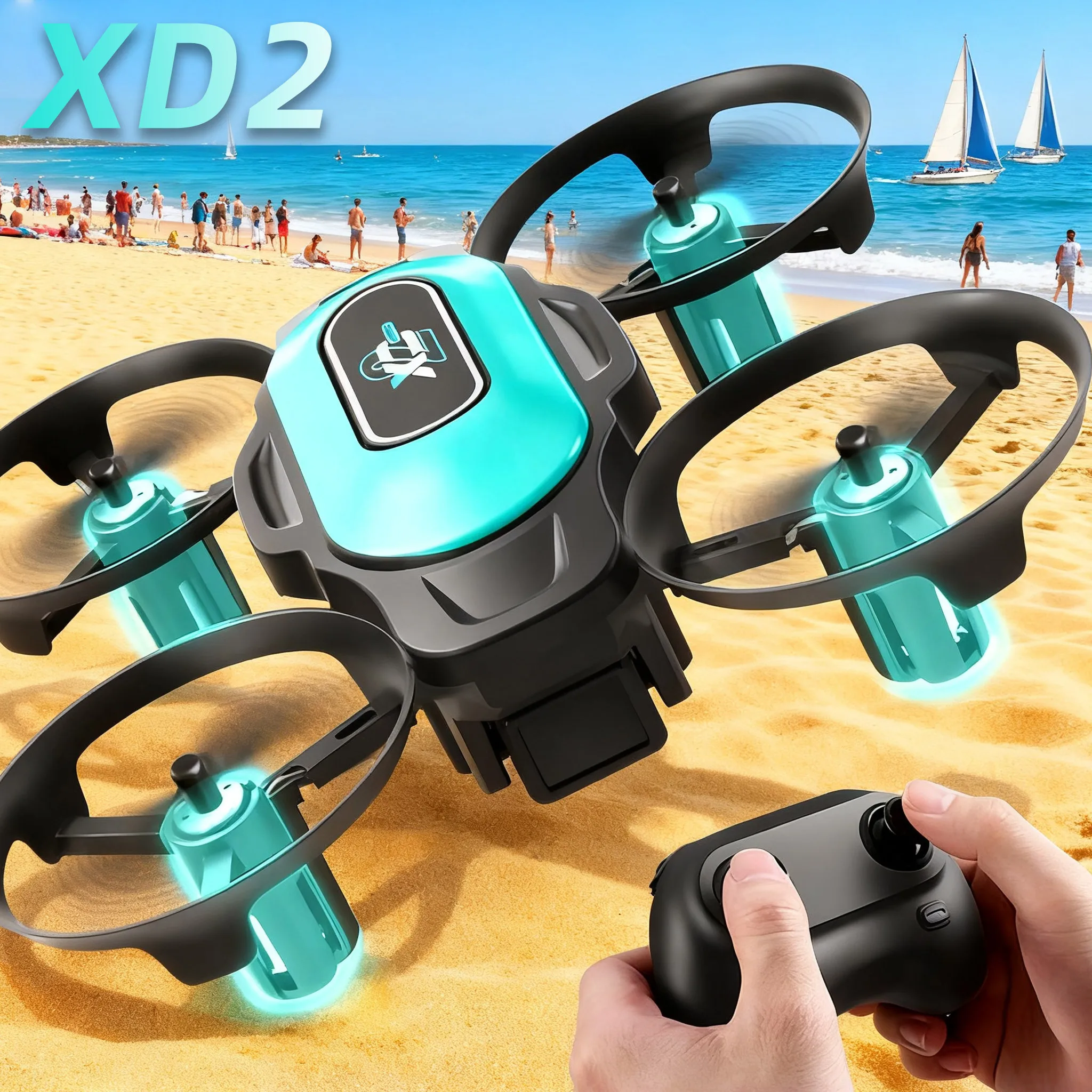 XD2 Mini Drone, 360° Stunt Fli - Rc Helicopter Case บทวิจารณ์และราคา