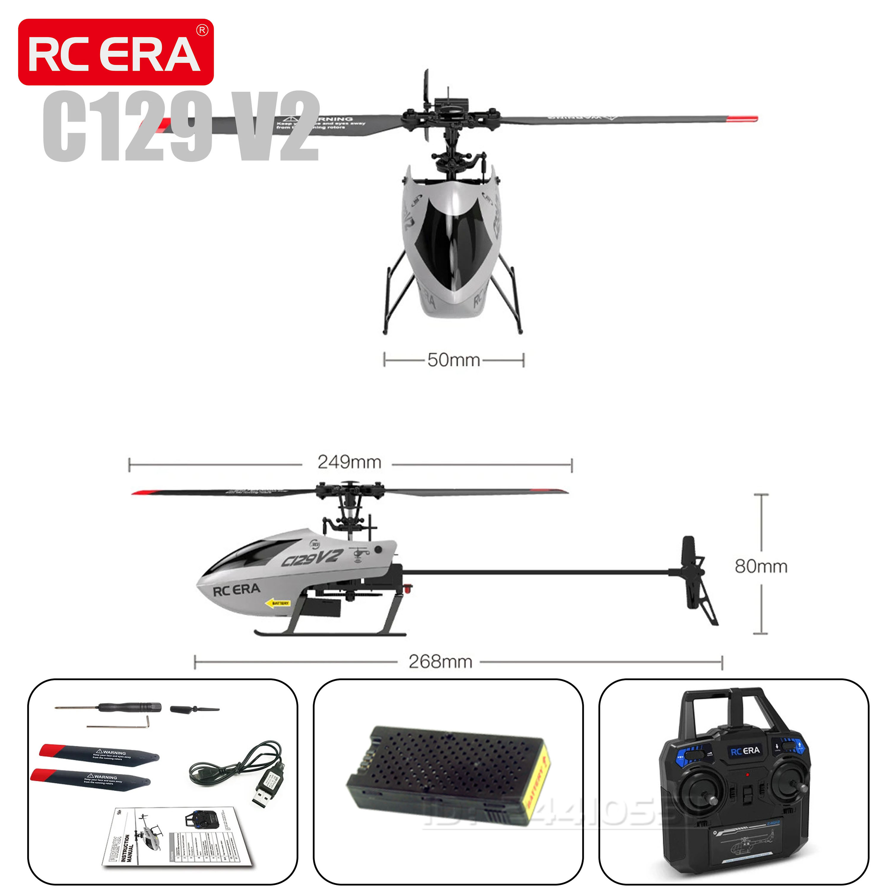 C129 V2 4CH RC Helicopter RTF  - Rc Helicopter Large บทวิจารณ์และราคา