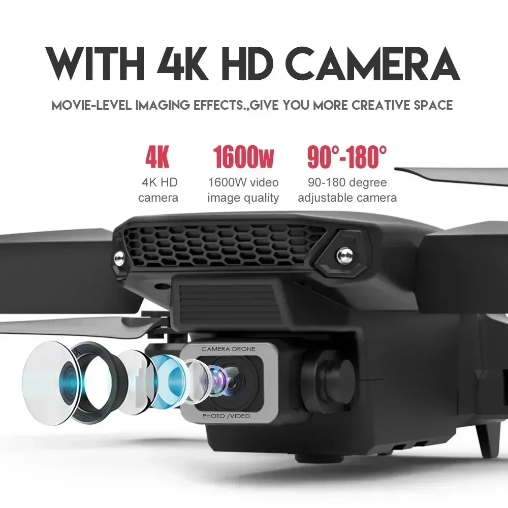 E88 Pro WIFI FPV Drone Wide An - Rc Helicopter Case บทวิจารณ์และราคา