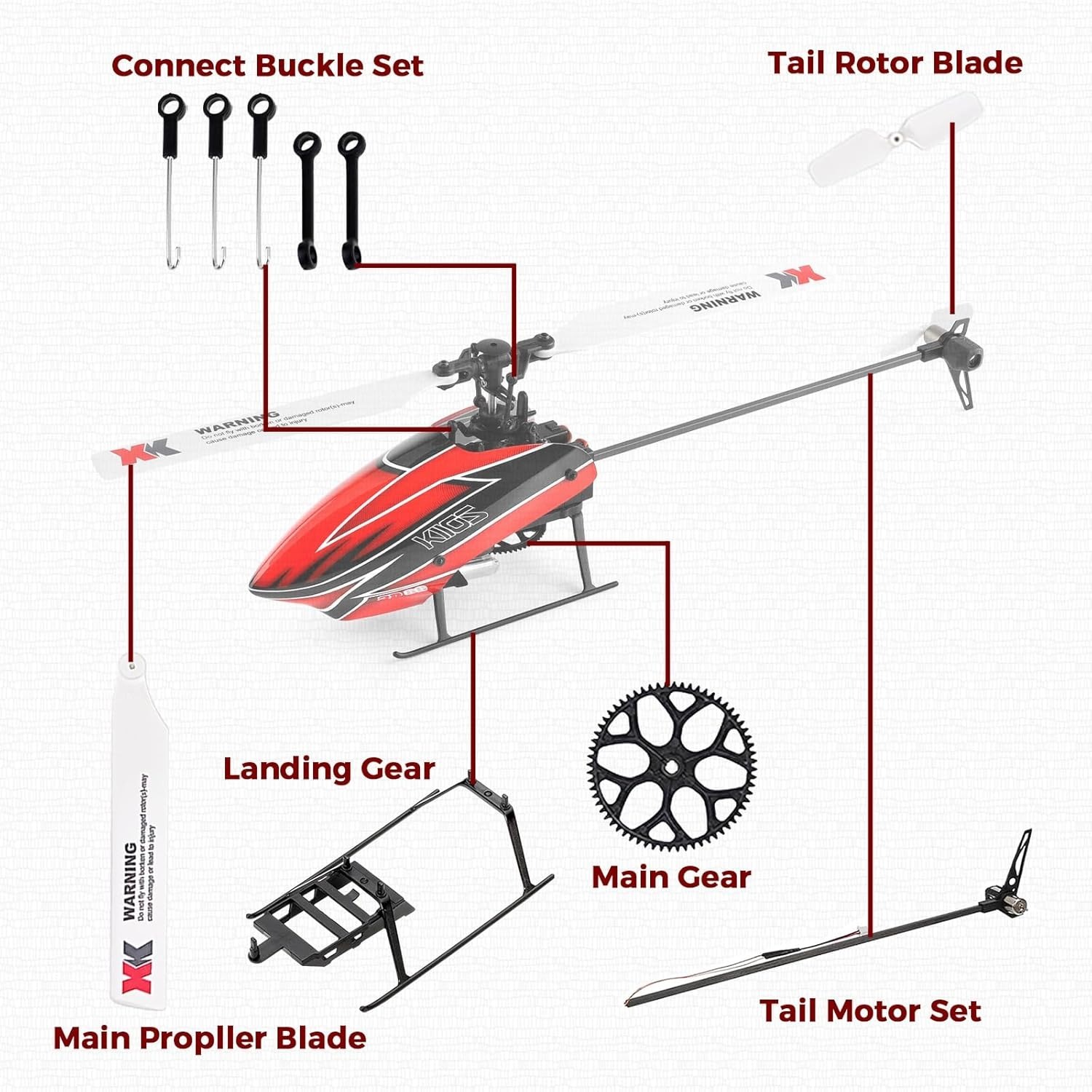 Spare Accessory Kit, Compatibl - Rc Helicopter Motor บทวิจารณ์และราคา