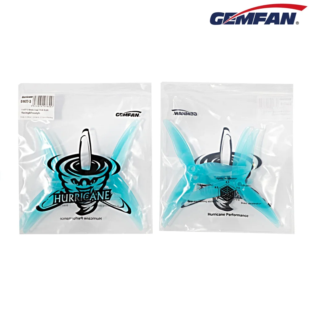 10Pairs (10CW + 10CCW) Gemfan  - Rc Helicopter Parts บทวิจารณ์และราคา