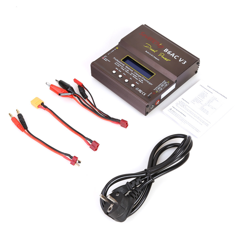 80W imax B6AC V3 Balance Charg - Rc Helicopter Charger บทวิจารณ์และราคา