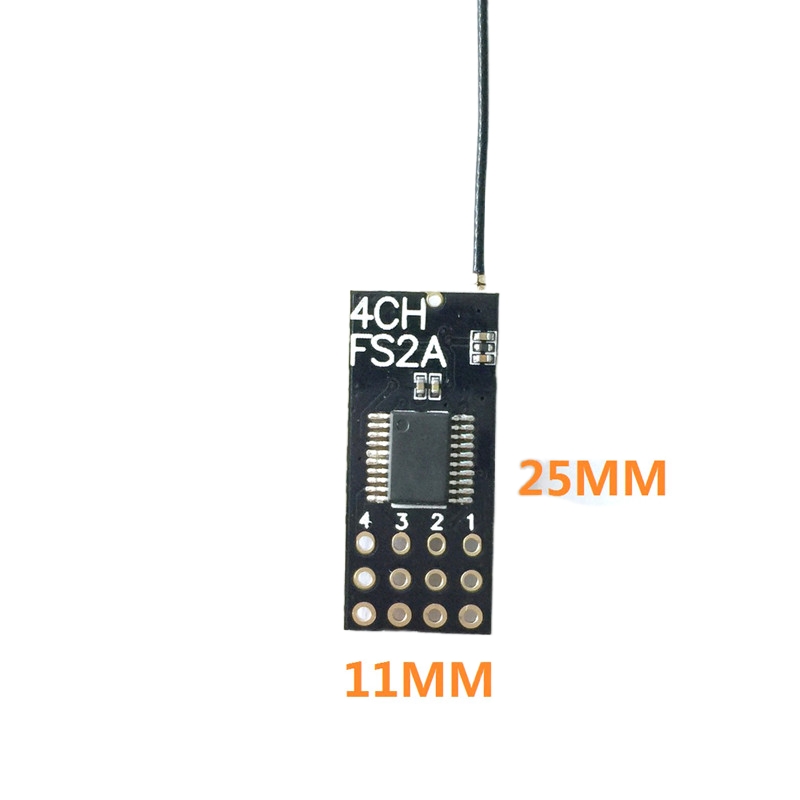 Flysky FS2A Mini Receiver 4CH  - Rc Helicopter Remote Control บทวิจารณ์และราคา