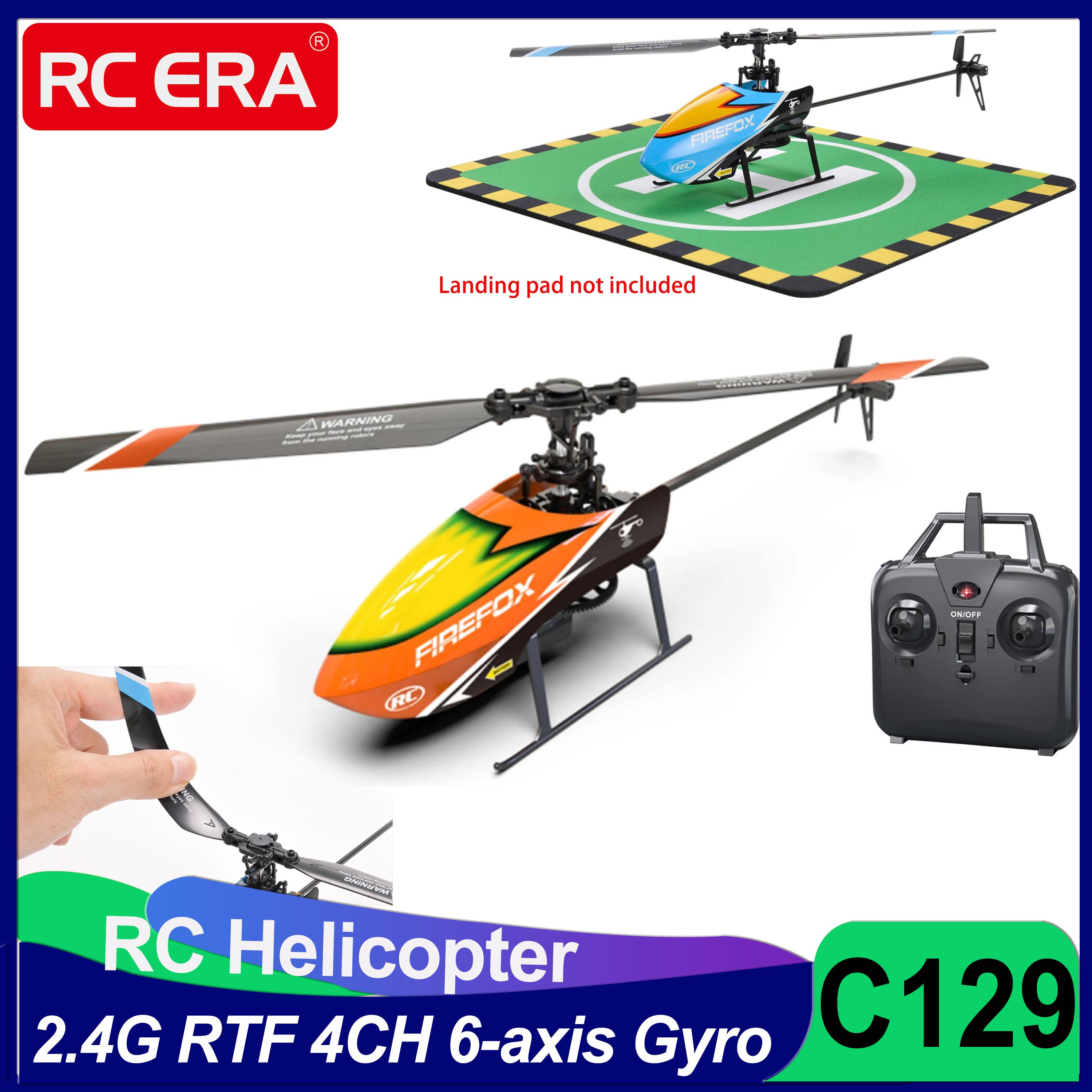 C129 RC Helicopter RTF 4CH 6-a - Rc Helicopter Large บทวิจารณ์และราคา