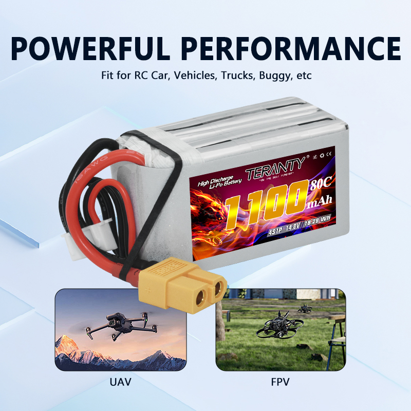 TERANTY 4S 1100mAh 80C/160C Li - Rc Helicopter Parts บทวิจารณ์และราคา