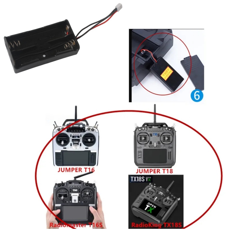 RadioMaster TX16S 2S 18650 Bat - Rc Helicopter Remote Control บทวิจารณ์และราคา