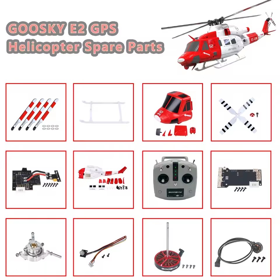 GOOSKY E2 GPS UH-1Y Helicopter - Rc Helicopter Bag บทวิจารณ์และราคา