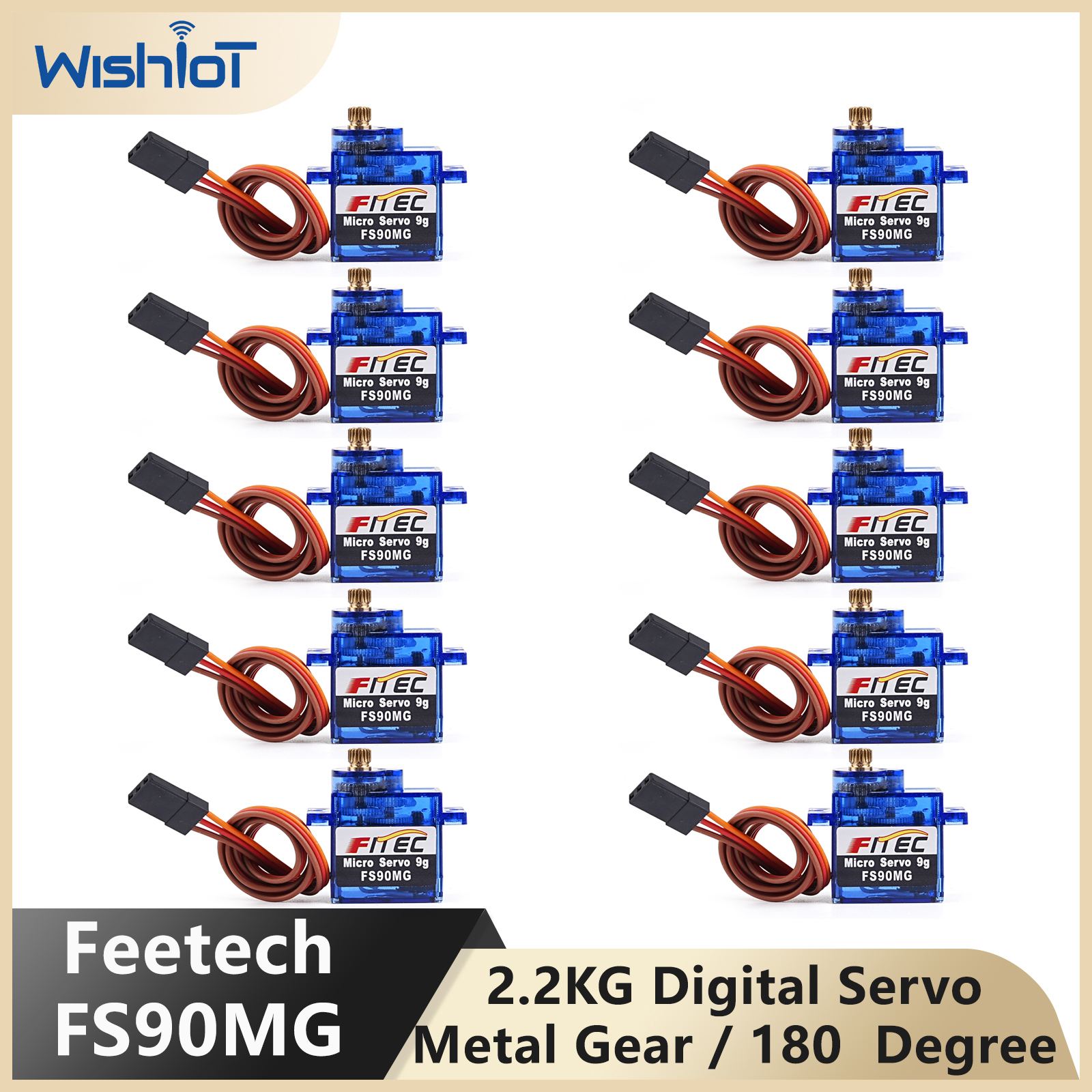 Feetech FS90MG 2.2KG 9g Digita - Rc Helicopter Motor บทวิจารณ์และราคา