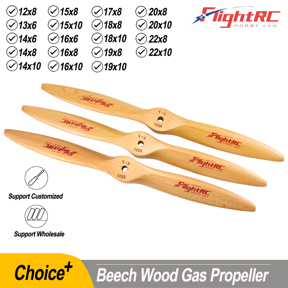 1Pc Wooden Beech Propeller CW  - Rc Helicopter Bag บทวิจารณ์และราคา