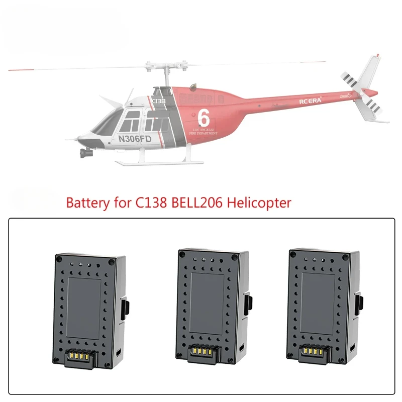In stock RC ERA  C138 BELL 206 - Rc Helicopter Coaxial บทวิจารณ์และราคา