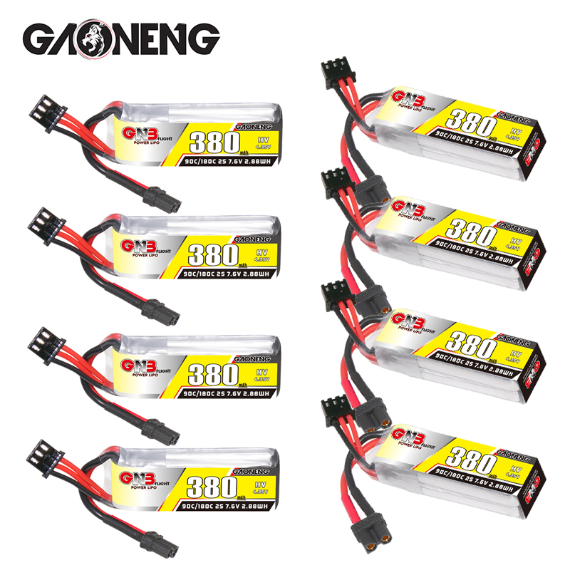 GNB 2S 7.6V 380mAh 90C/180C Li - Rc Helicopter Parts บทวิจารณ์และราคา