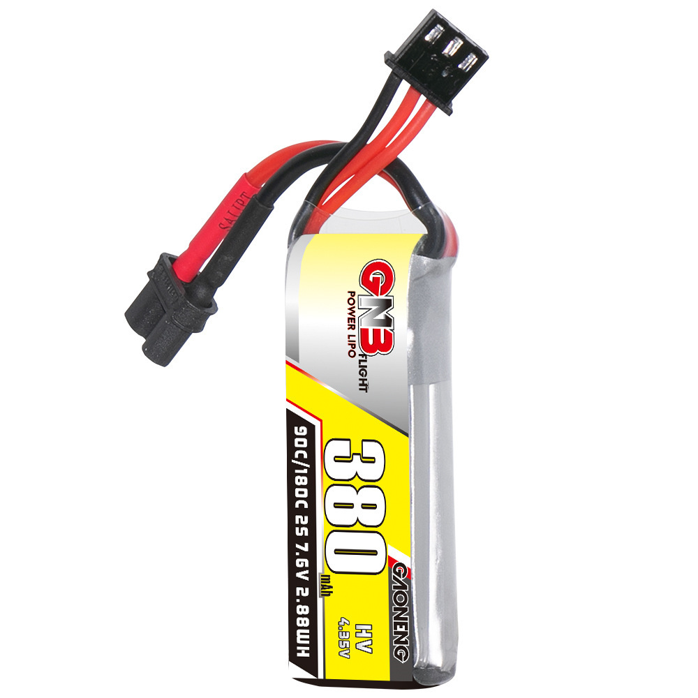 GNB 2S 7.6V 380mAh 90C/180C Li - Rc Helicopter Parts บทวิจารณ์และราคา