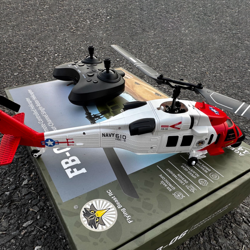 FB-06 Black Hawk Remote Contro - Rc Helicopter Gyro บทวิจารณ์และราคา