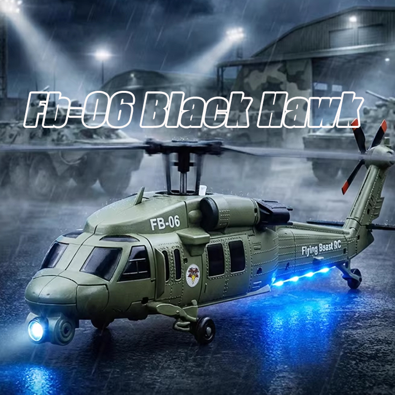 FB-06 Black Hawk Remote Contro - Rc Helicopter Gyro บทวิจารณ์และราคา