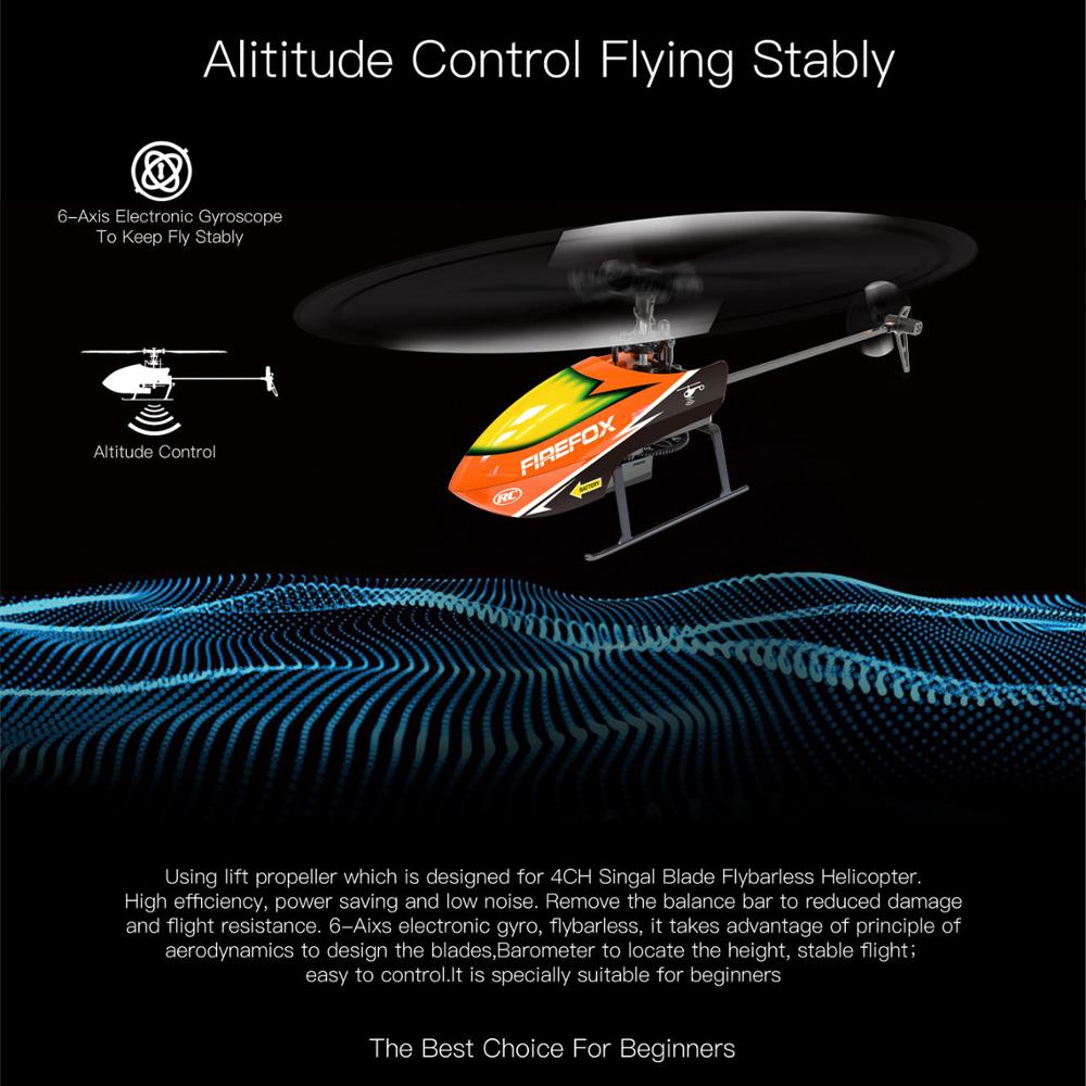 Single-Rotor Flybarless RC Hel - Rc Helicopter Single Rotor บทวิจารณ์และราคา