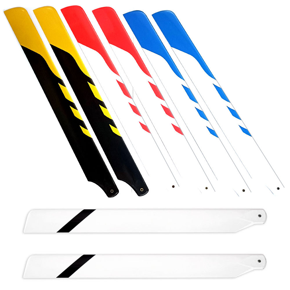 2Pairs 325MM Fiber Glass Main  - Rc Helicopter Nitro บทวิจารณ์และราคา