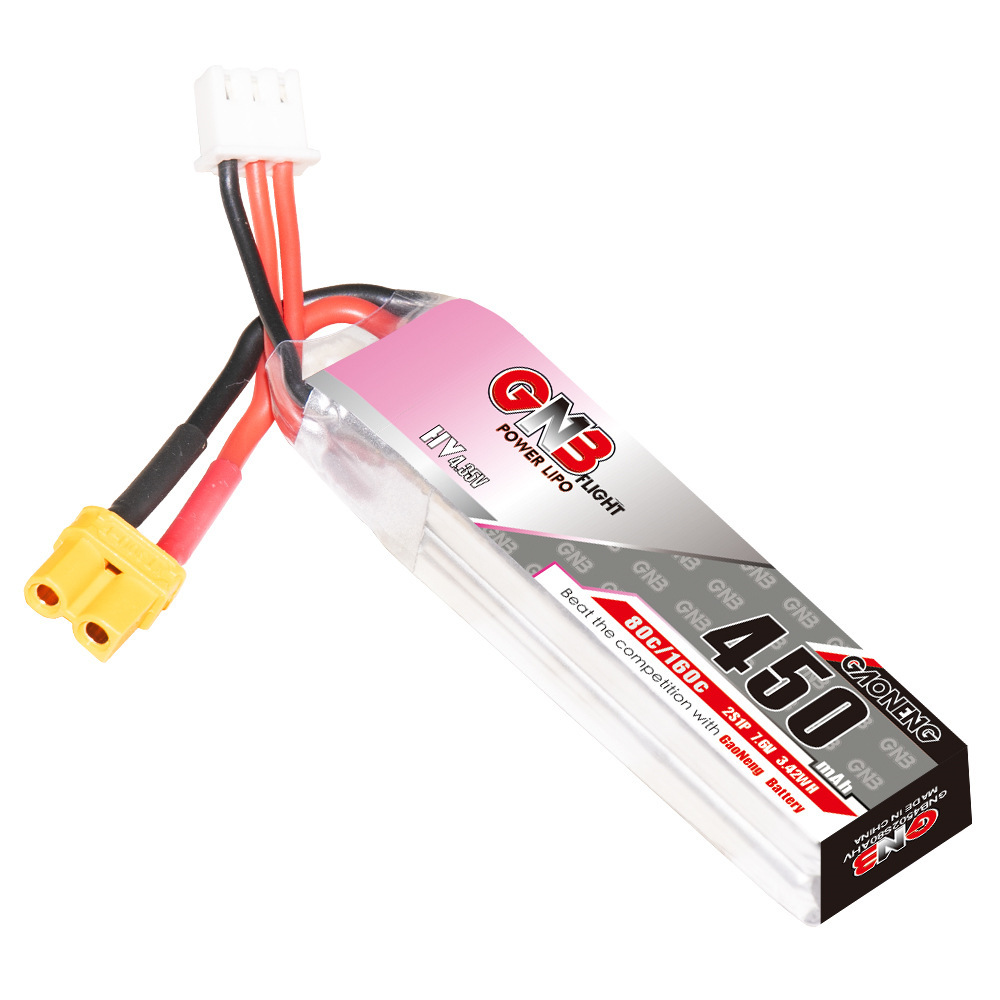 GNB LiPo Battery HV 2S 7.6V 45 - Rc Helicopter Parts บทวิจารณ์และราคา