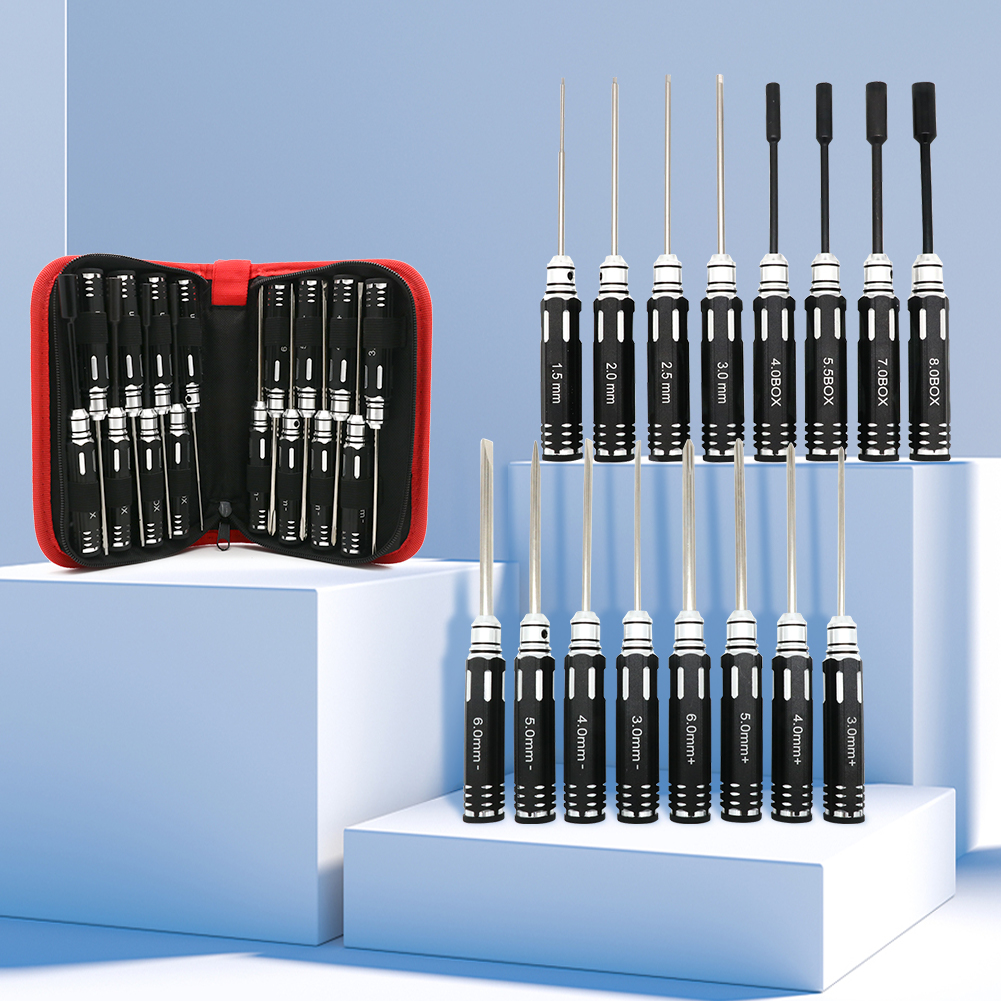 RC Hex Driver Set - 16pcs Hex  - Rc Helicopter Tool Kit บทวิจารณ์และราคา