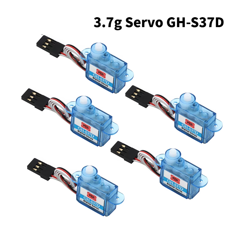 5/10Pcs 3.7g Digital Servo Min - Rc Helicopter Parts บทวิจารณ์และราคา