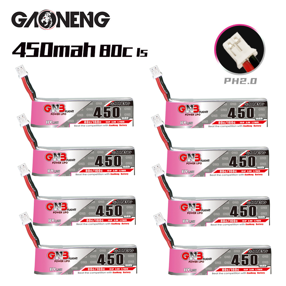GNB HV 1S 3.8V 450mAh 80C/160C - Rc Helicopter Parts บทวิจารณ์และราคา