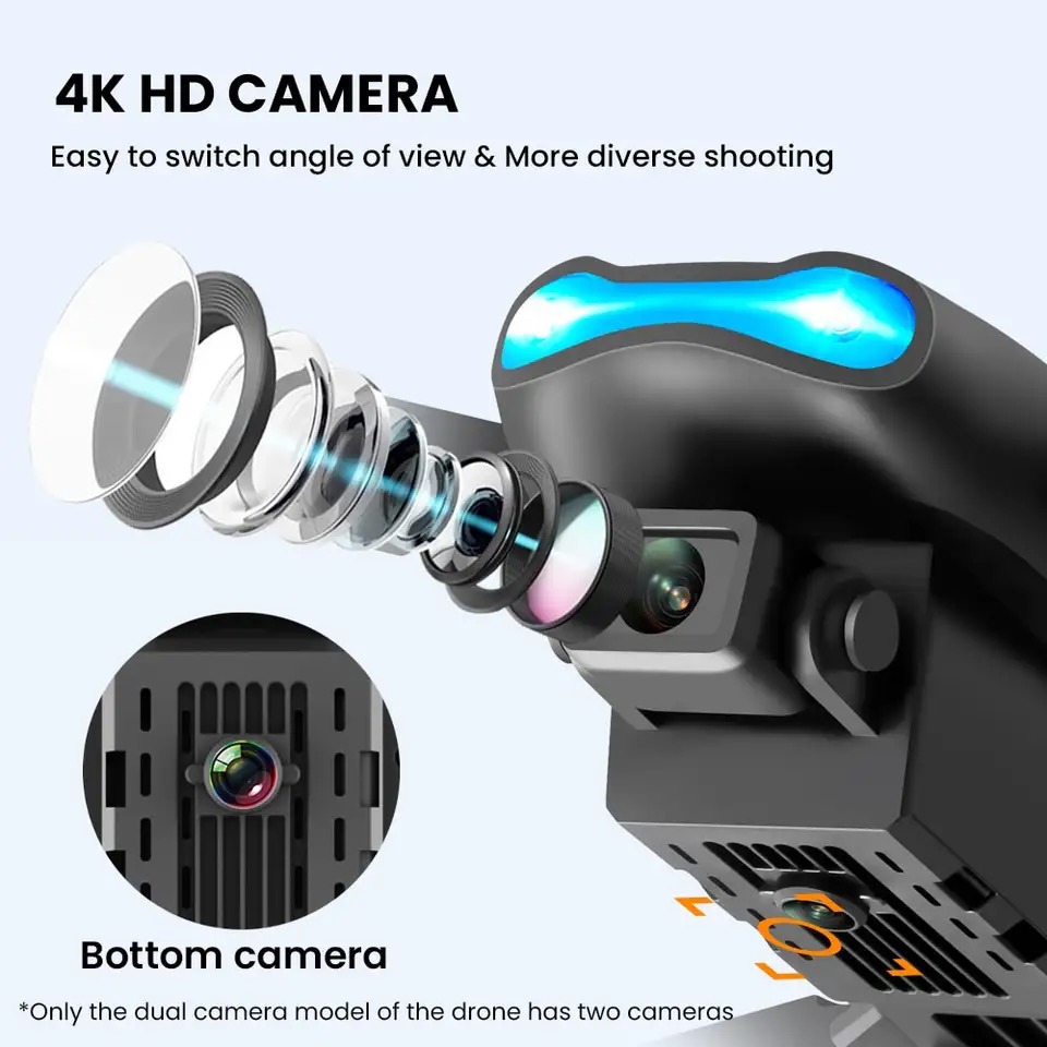 New Mini drone E99 4K WIFI HD  - Rc Helicopter Gas บทวิจารณ์และราคา