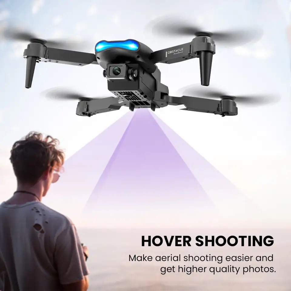 New Mini drone E99 4K WIFI HD  - Rc Helicopter Gas บทวิจารณ์และราคา
