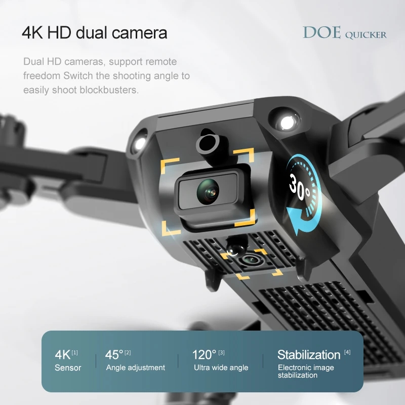 New 4DRC V23 Mini Drone 4K Pro - Rc Helicopter Electric บทวิจารณ์และราคา