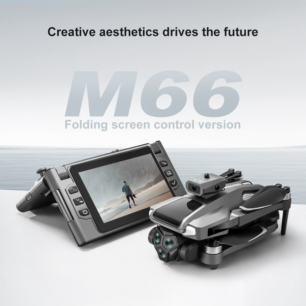 Foldable M66 RC Drone with 4.5 - Rc Helicopter Case บทวิจารณ์และราคา