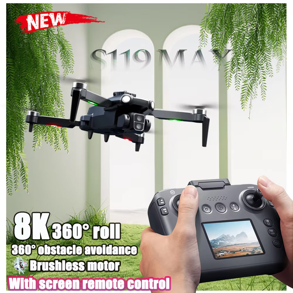 Upgrade with Screen Drone 8K P - Rc Helicopter Electric บทวิจารณ์และราคา