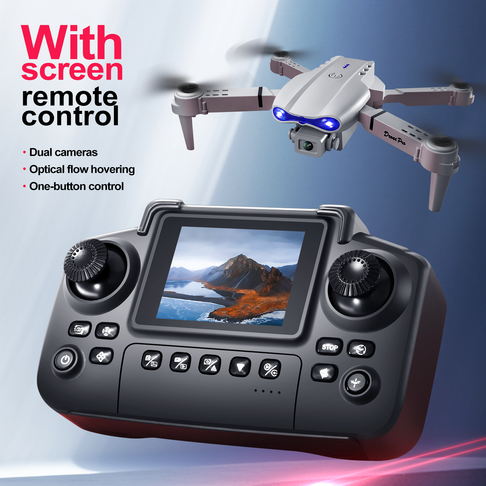 2025 New E88 E99 Upgraded Dron - Rc Helicopter Case บทวิจารณ์และราคา
