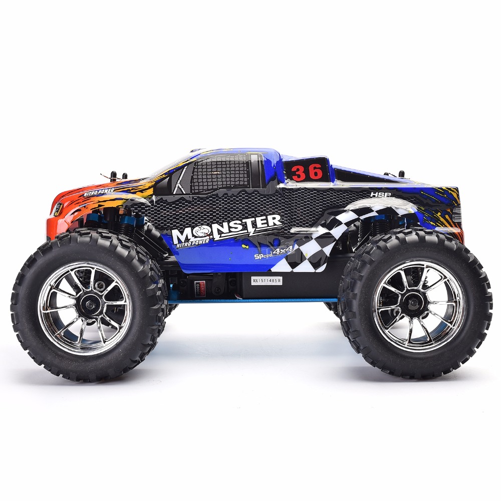 HSP RC Truck 1:10 Scale Nitro  - Rc Helicopter Nitro บทวิจารณ์และราคา