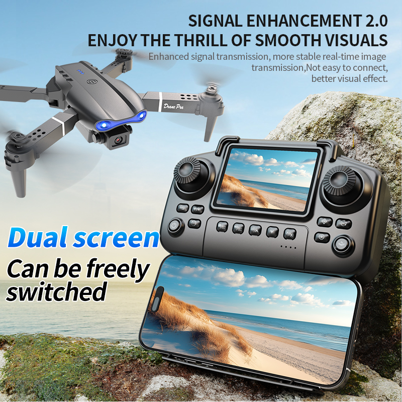 E99 PRO Drone Screen Control A - Rc Helicopter Case บทวิจารณ์และราคา