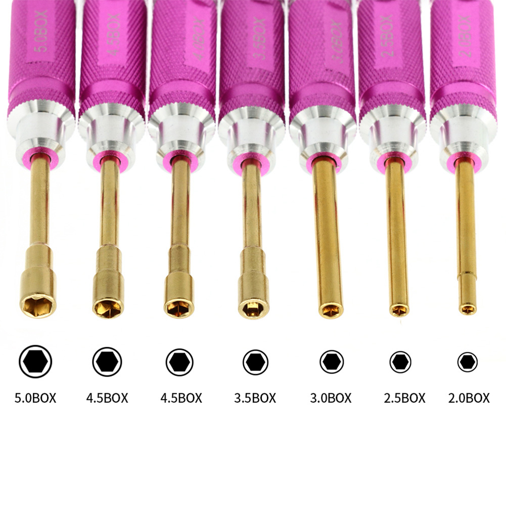 7 Piece 2-5MM Hexagonal Screwd - Rc Helicopter Tool Kit บทวิจารณ์และราคา