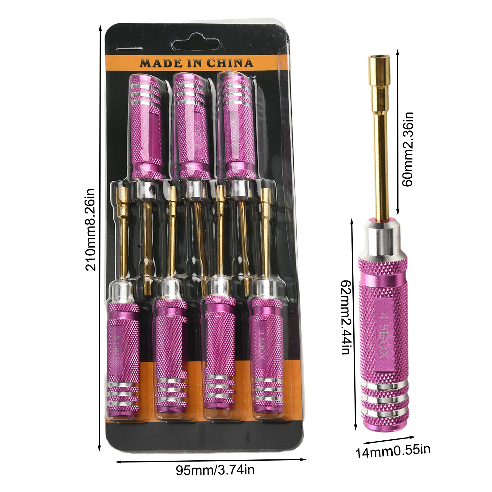 7 Piece 2-5MM Hexagonal Screwd - Rc Helicopter Tool Kit บทวิจารณ์และราคา